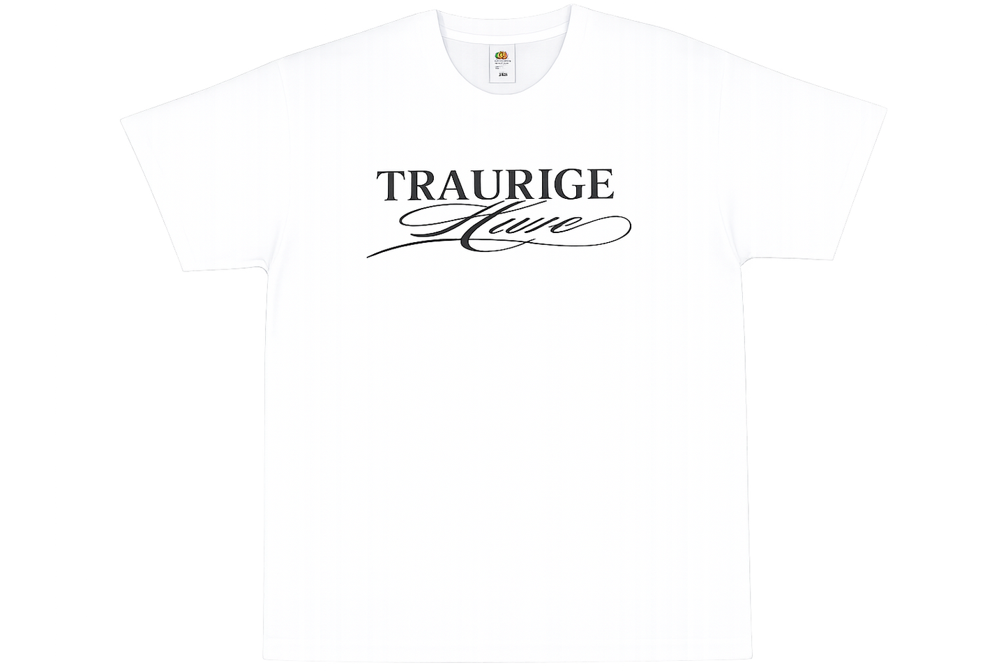 Traurige Hure T-Shirt Weiss